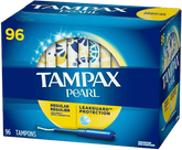 Pearl Regular Absorbency Tampons 96 Count